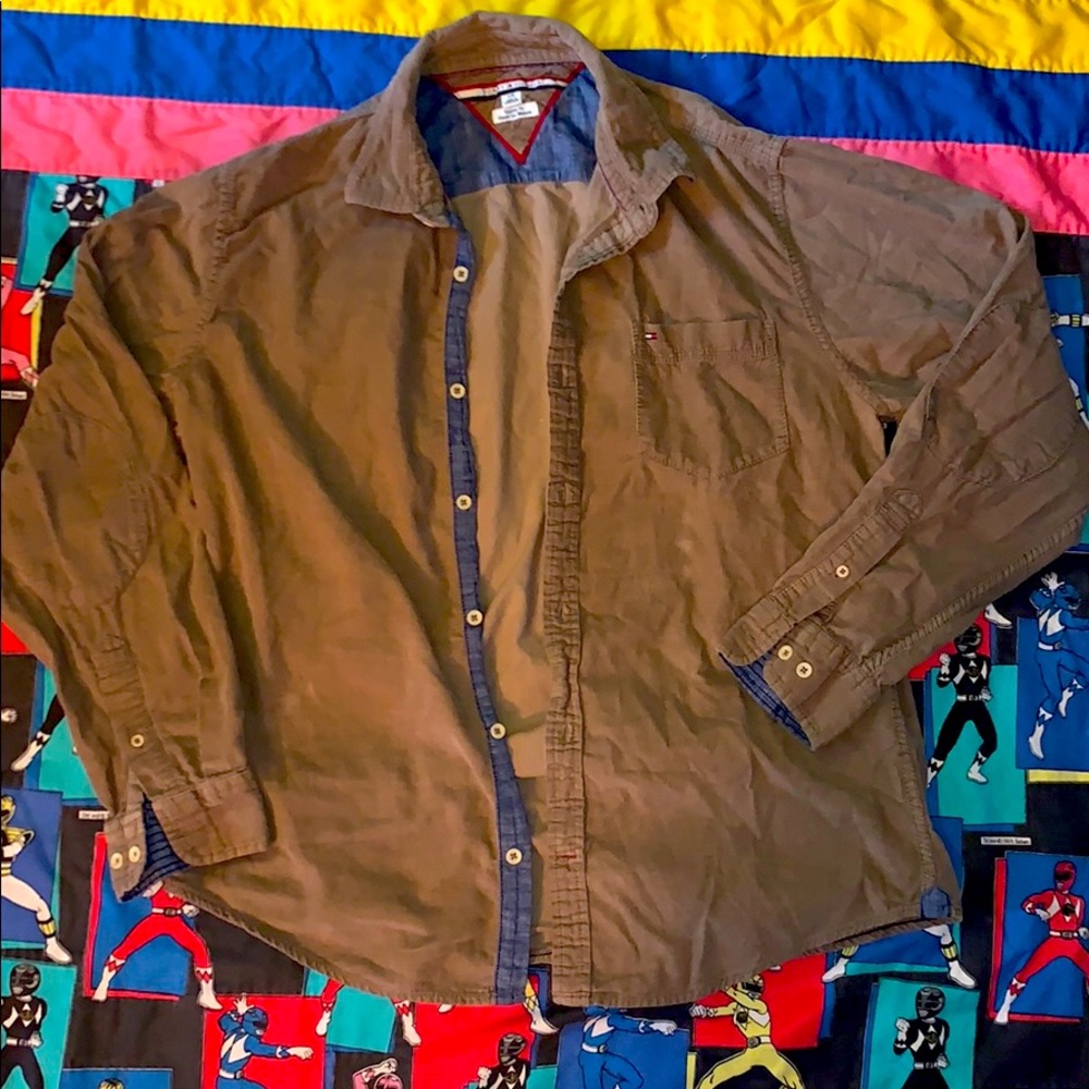 Vintage Tommy Hilfiger button up corduroy